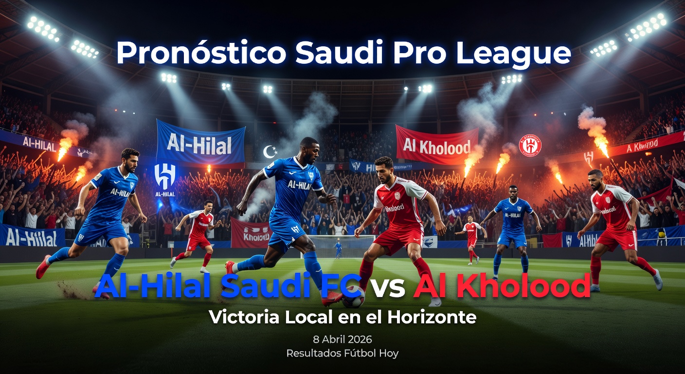 Al-Hilal Saudi FC vs Al Kholood Pronóstico / Prediction