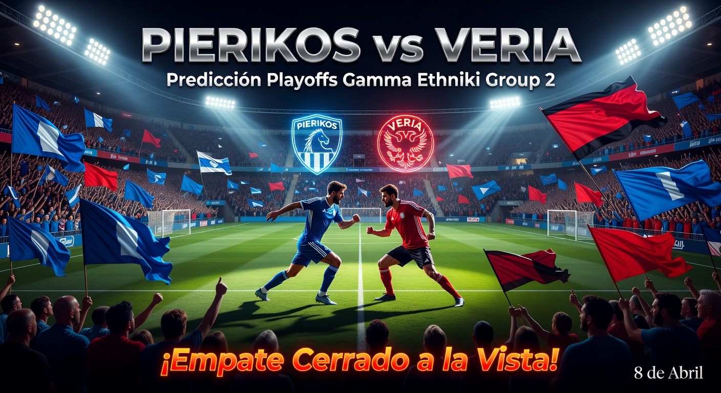 Pierikos vs Veria Pronóstico / Prediction