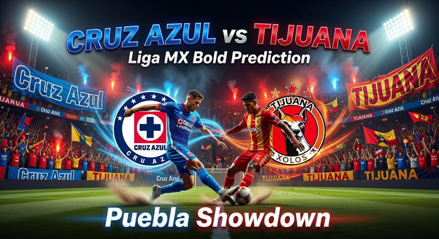 Cruz Azul vs Club Tijuana Pronóstico / Prediction