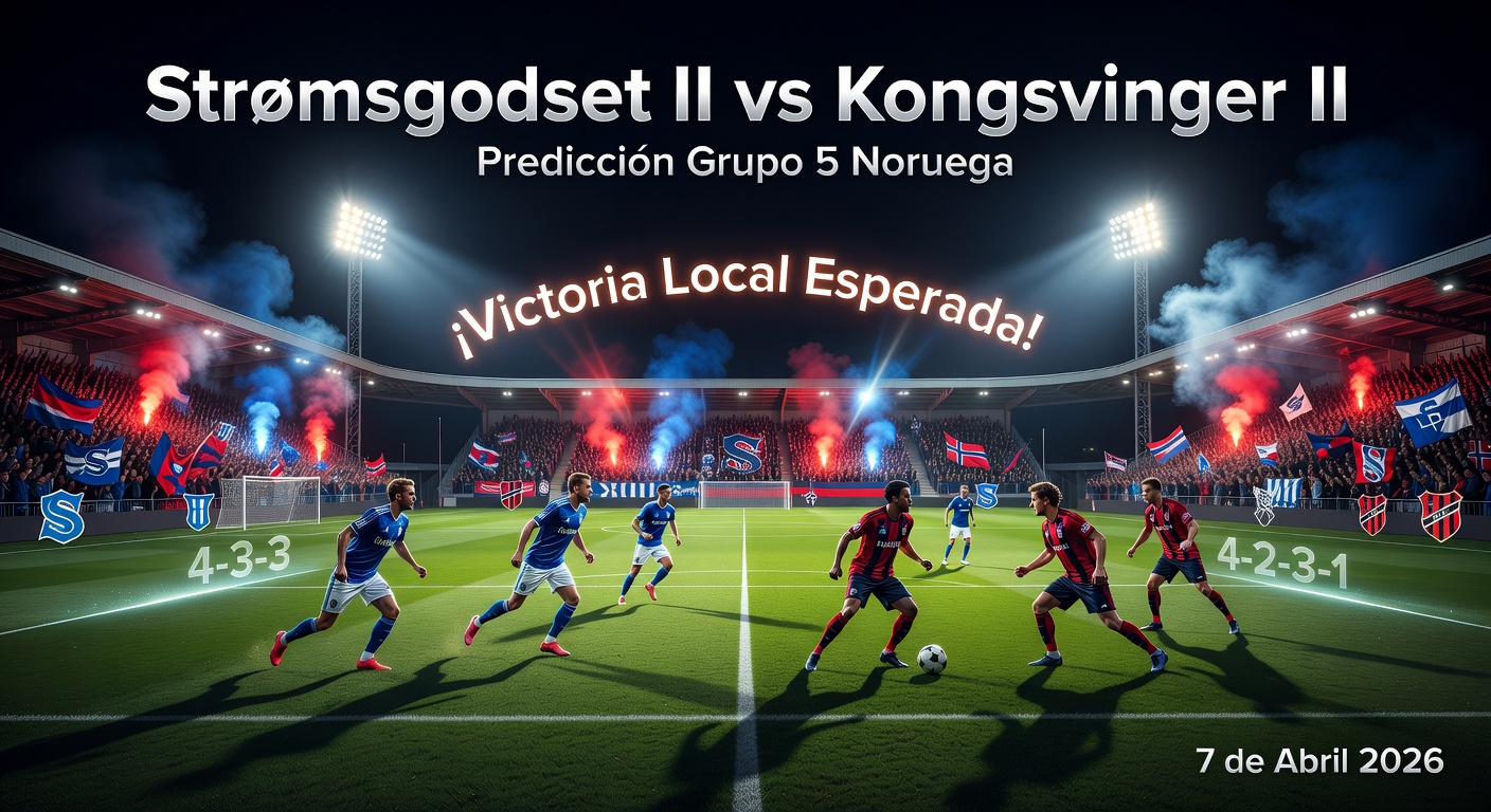 Strømsgodset II vs Kongsvinger II Pronóstico / Prediction