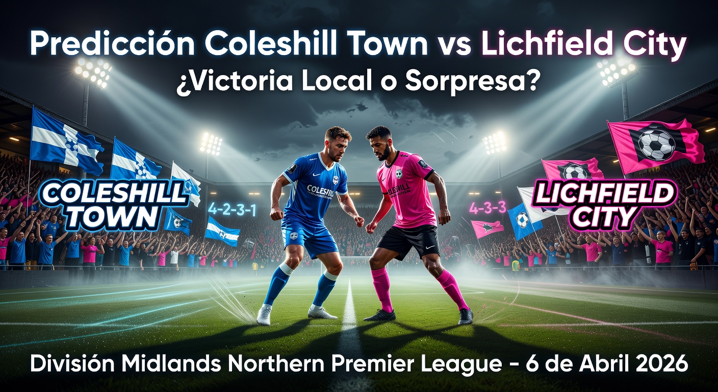 Coleshill Town vs Lichfield City Pronóstico / Prediction