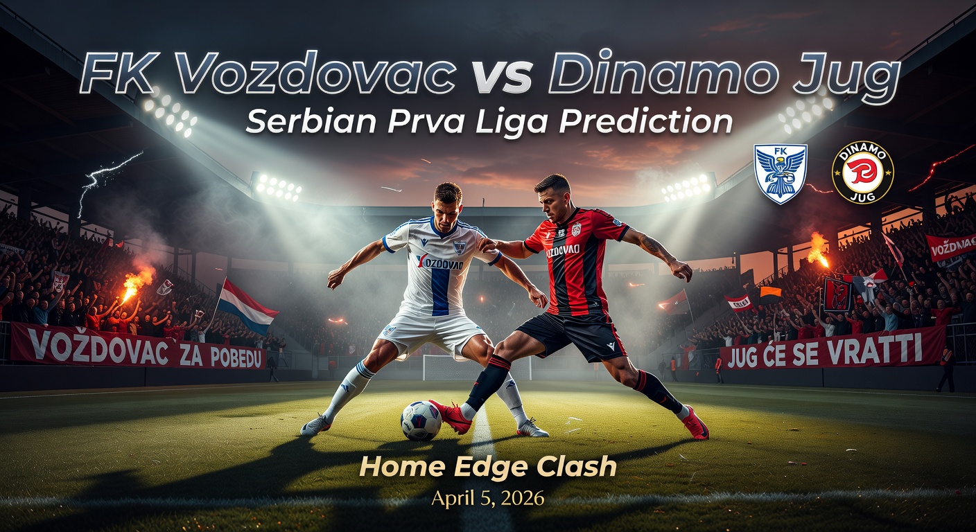 FK Vozdovac vs Dinamo Jug Pronóstico / Prediction