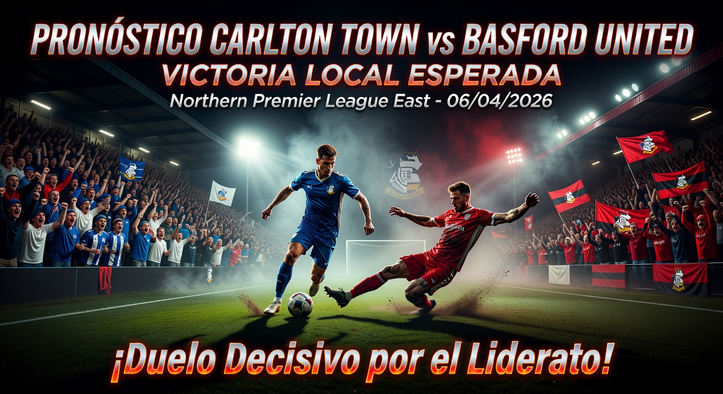 Carlton Town vs Basford United Pronóstico / Prediction