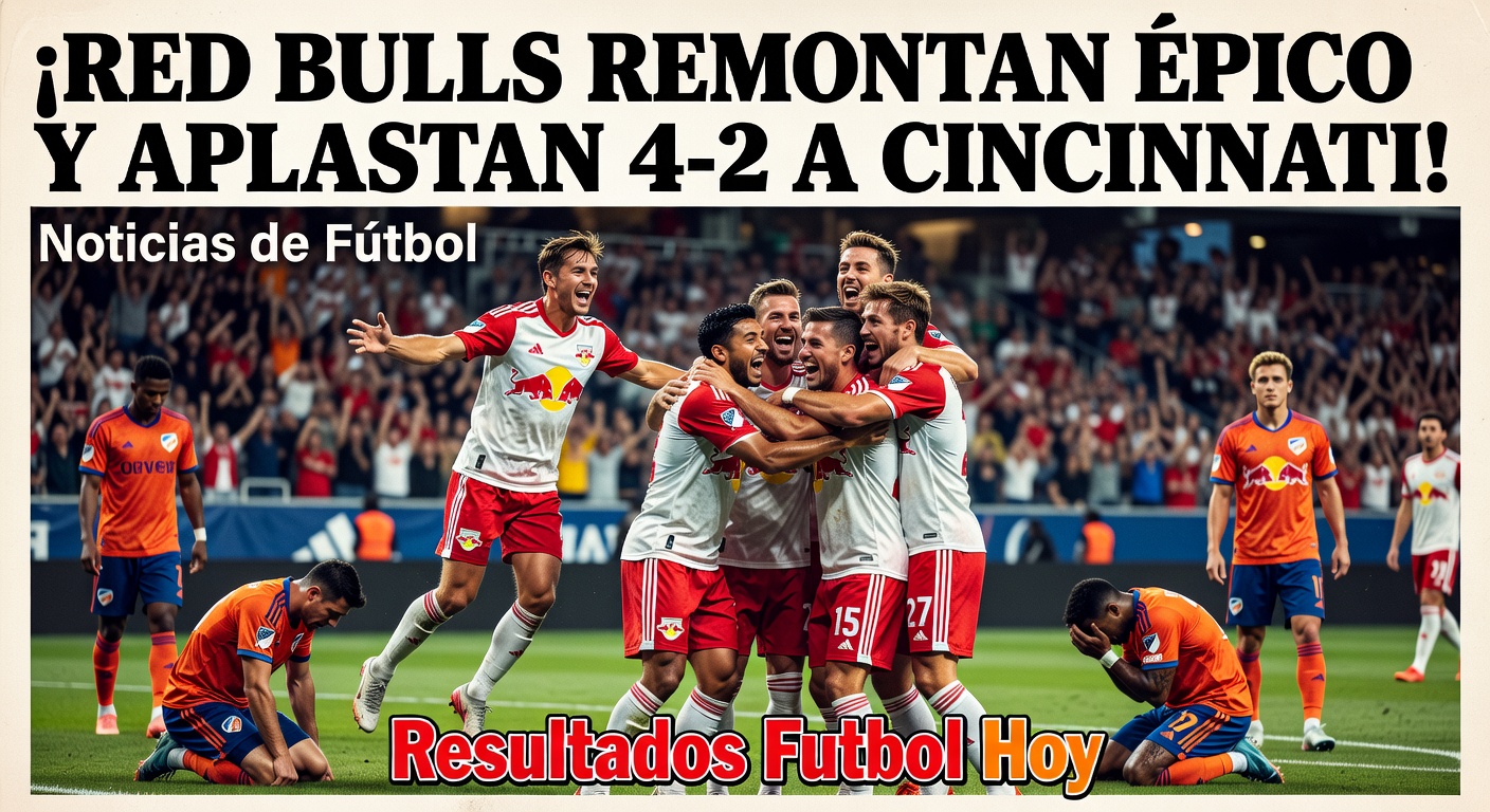New York Red Bulls 4-2 FC Cincinnati (MLS) (Livescore, Apr 5)