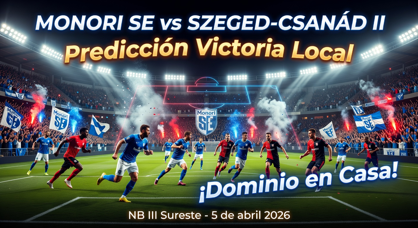 Monori Se vs Szeged-Csanád II Pronóstico / Prediction