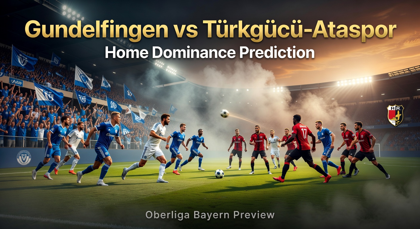 Gundelfingen vs Türkgücü-Ataspor Pronóstico / Prediction