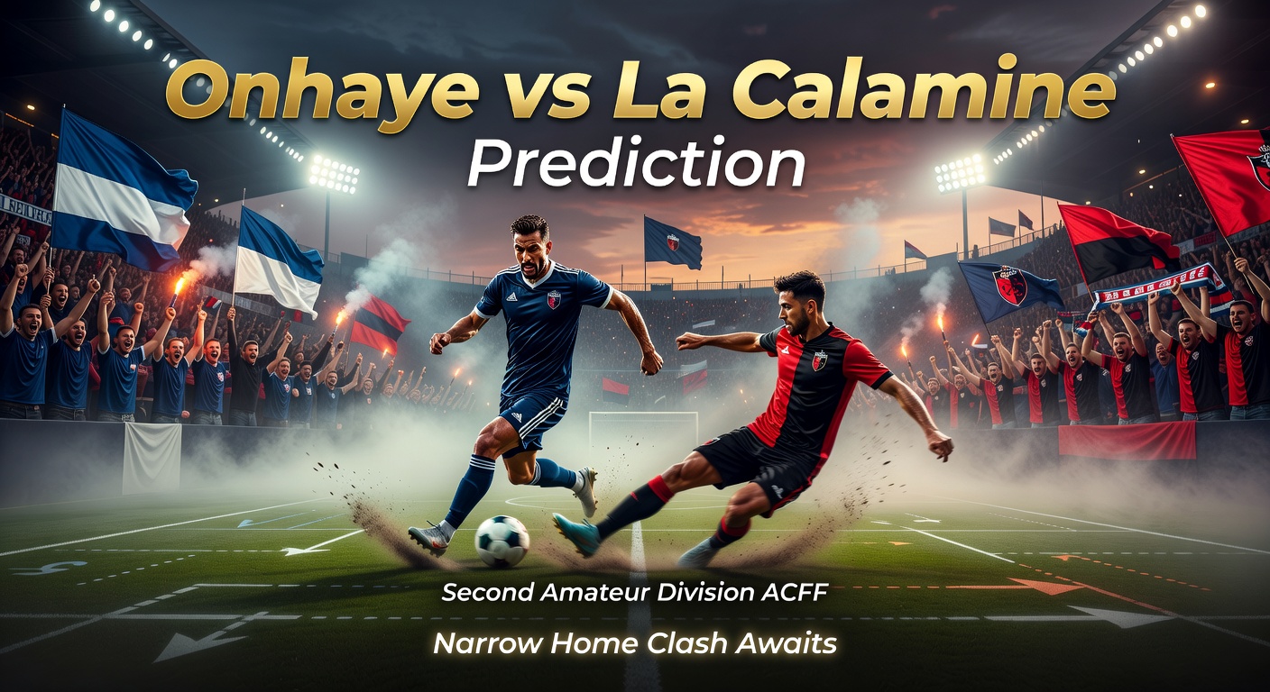 Onhaye vs La Calamine Pronóstico / Prediction