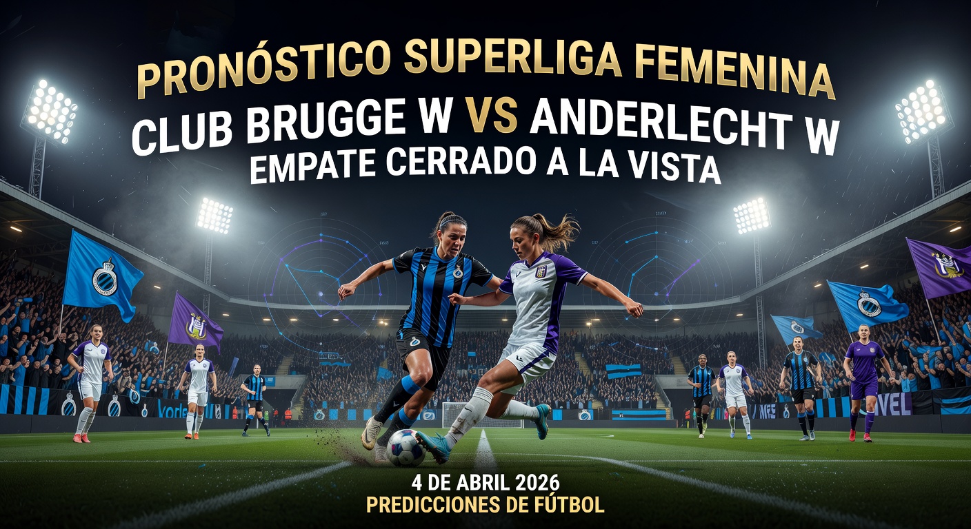 Club Brugge W vs Anderlecht W Pronóstico / Prediction