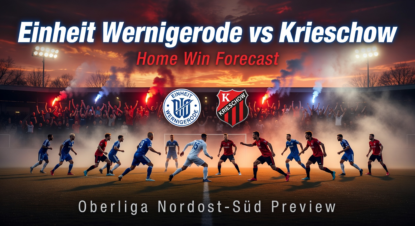 Einheit Wernigerode vs Krieschow Pronóstico / Prediction