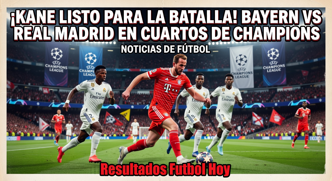 Bayern Munich's Harry Kane Fit for Real Madrid Clash (ESPN)