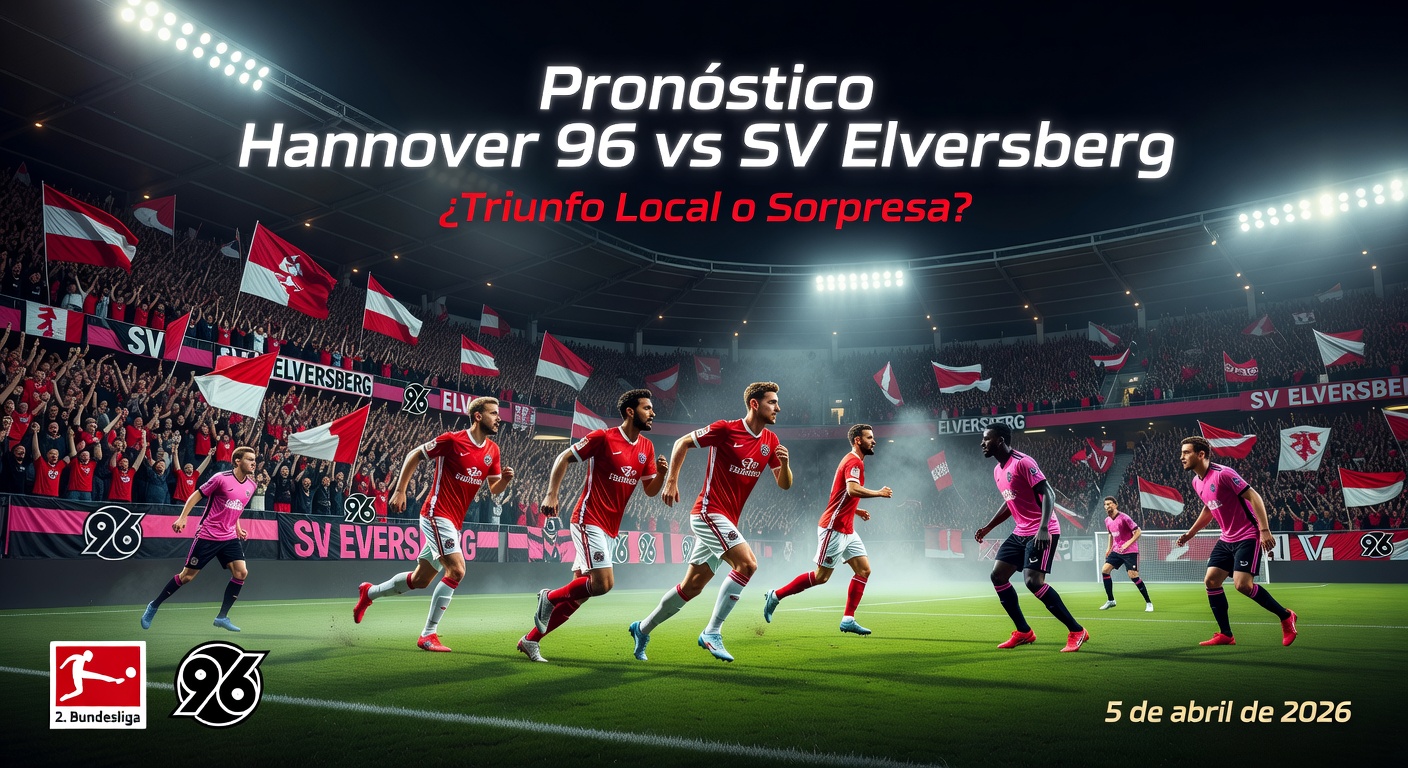 Hannover 96 vs SV Elversberg Pronóstico / Prediction