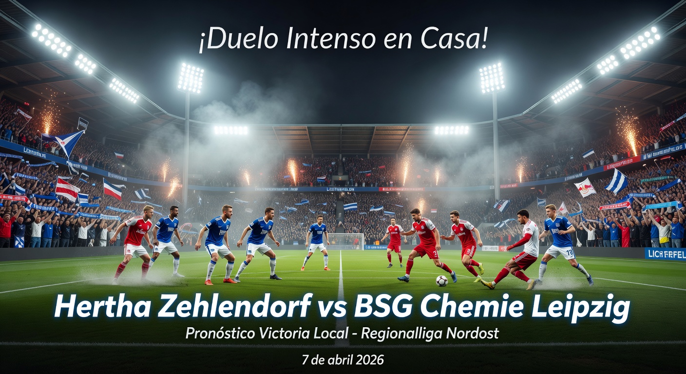 Hertha Zehlendorf vs BSG Chemie Leipzig Pronóstico / Prediction