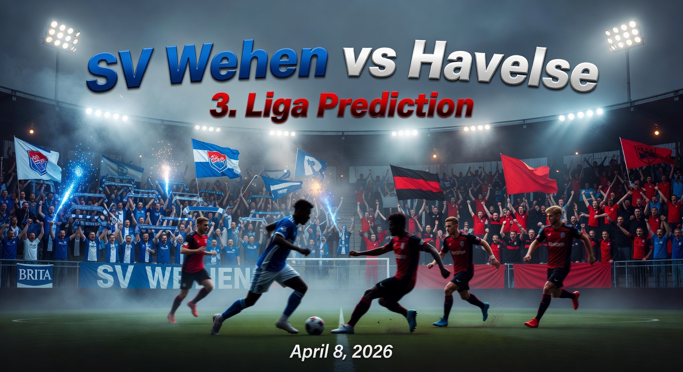 SV Wehen vs Havelse Pronóstico / Prediction