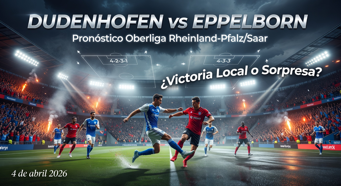 Dudenhofen vs Eppelborn Pronóstico / Prediction