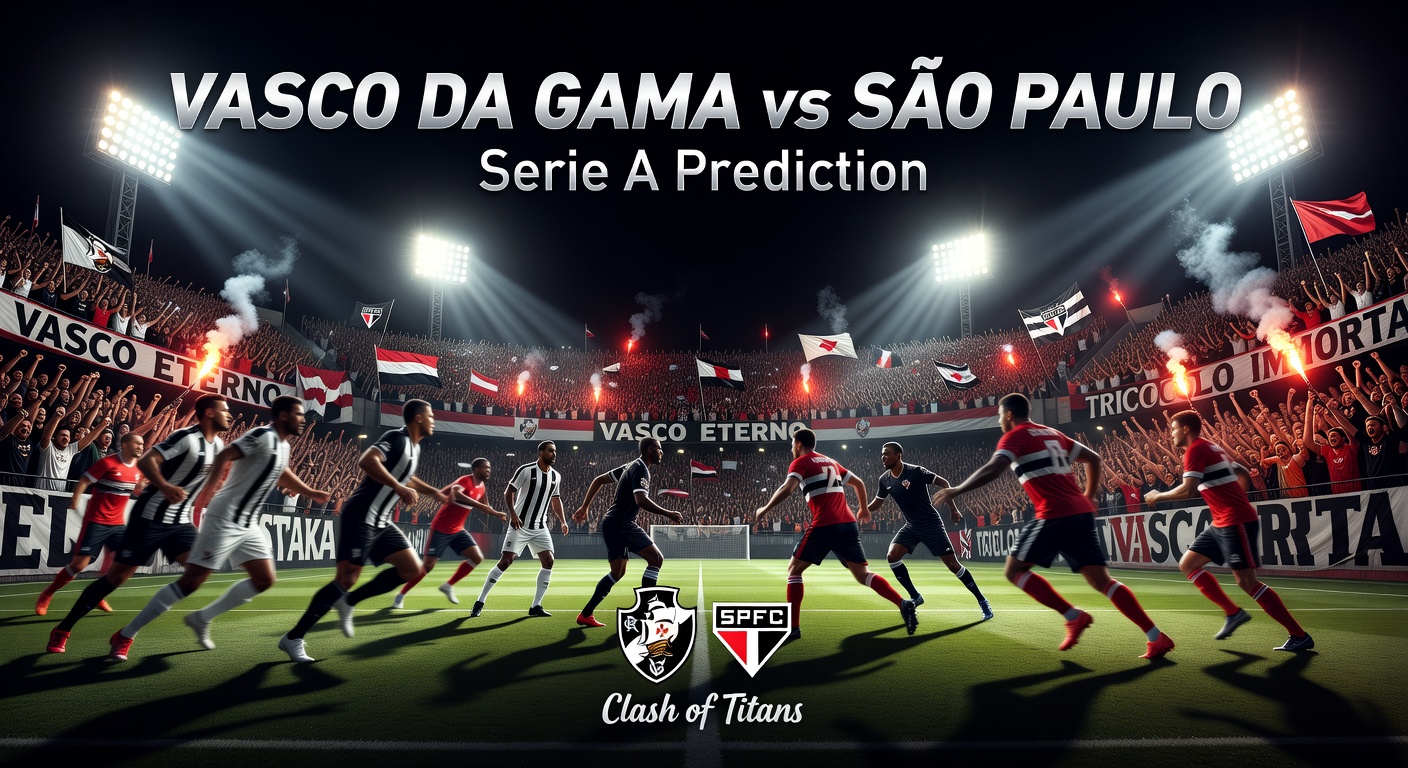 Vasco DA Gama vs Sao Paulo Pronóstico / Prediction