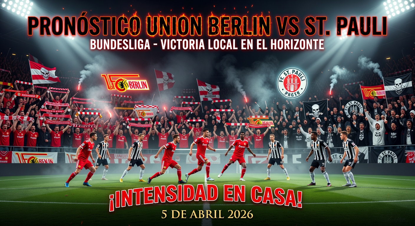 Union Berlin vs FC St. Pauli Pronóstico / Prediction