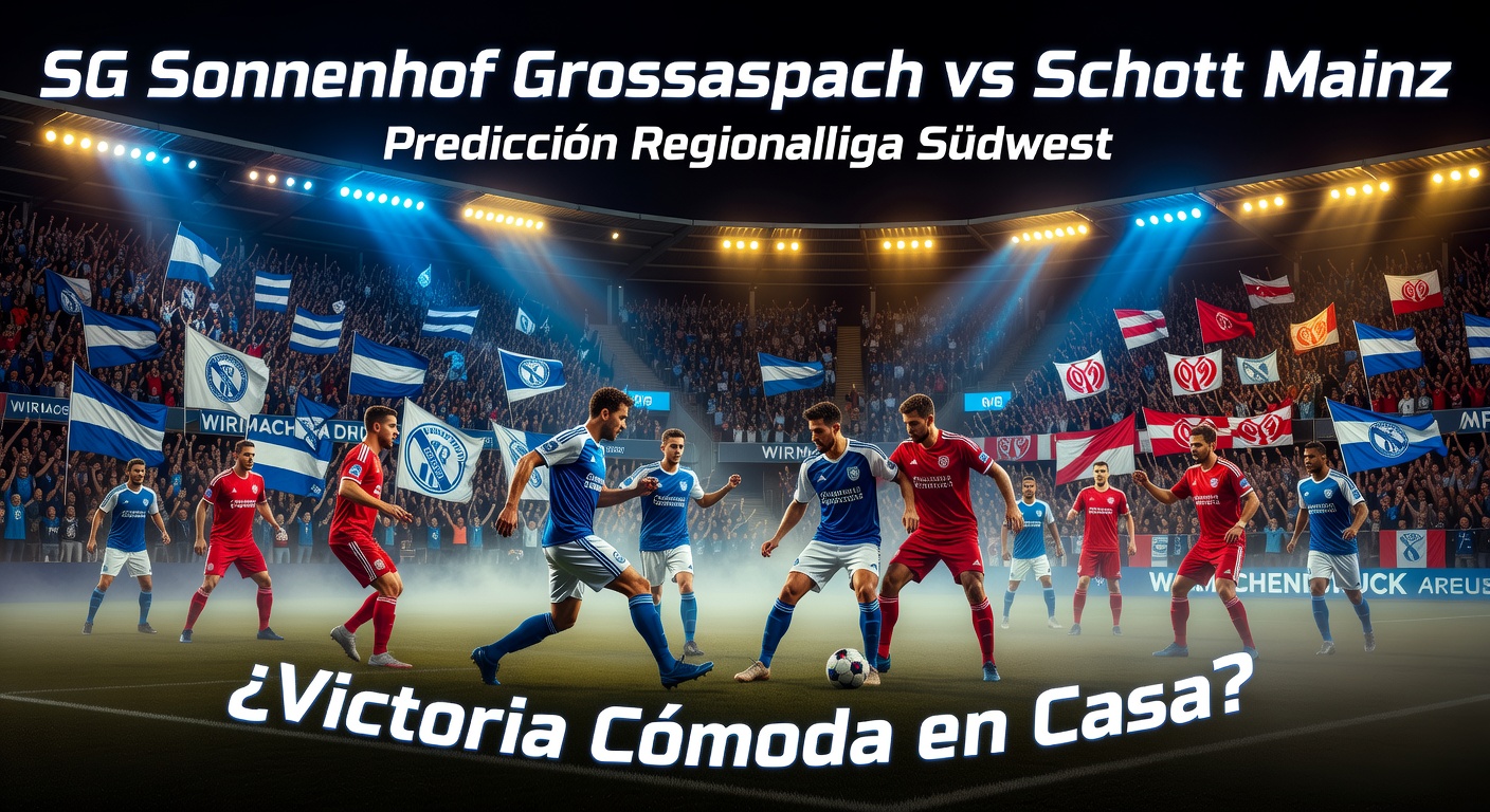 SG Sonnenhof Grossaspach vs Schott Mainz Pronóstico / Prediction