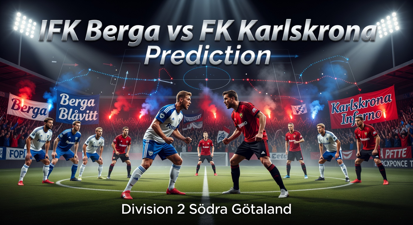 Berga vs Karlskrona Pronóstico / Prediction