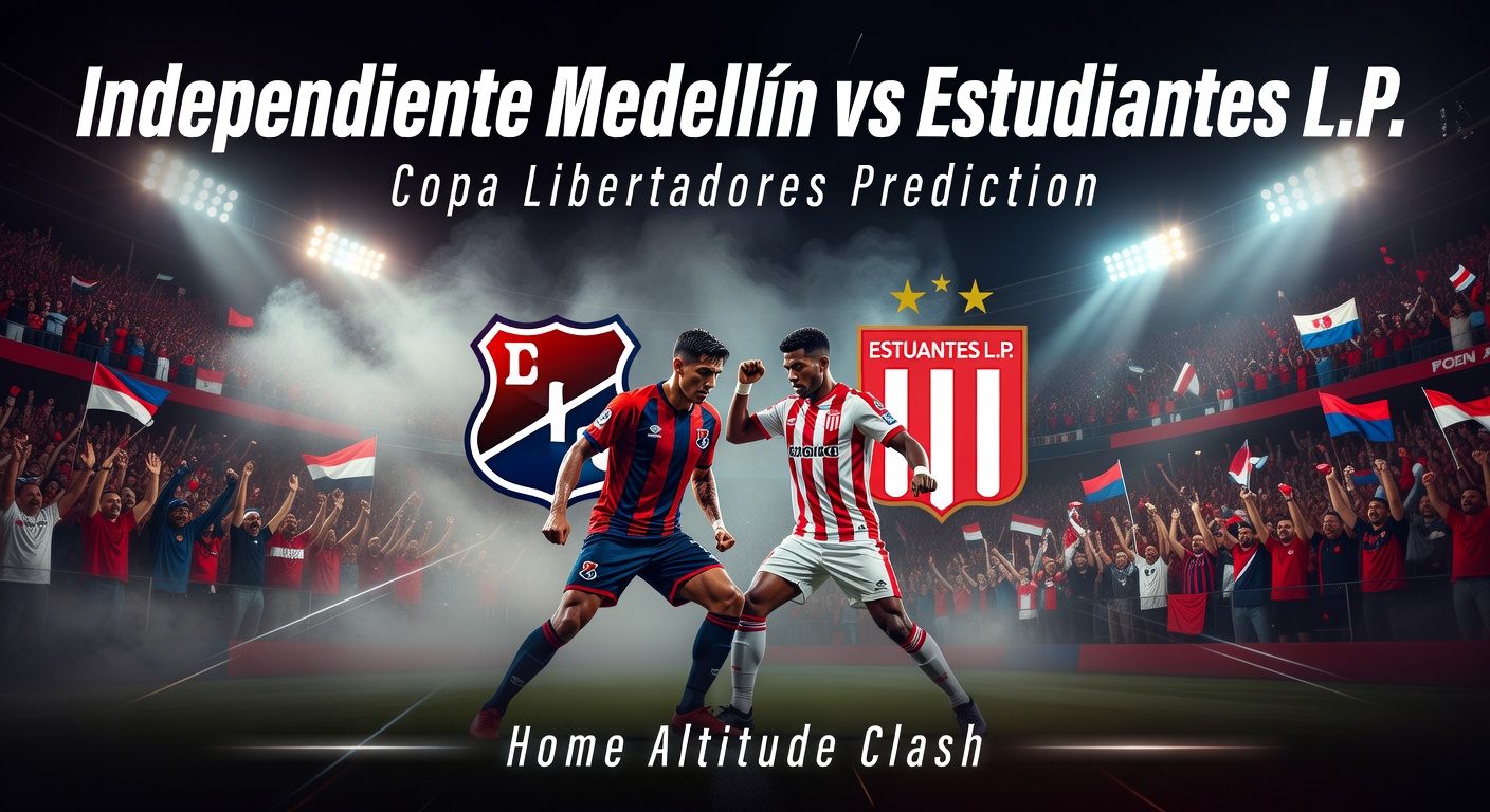 Independiente Medellin vs Estudiantes L.P. Pronóstico / Prediction