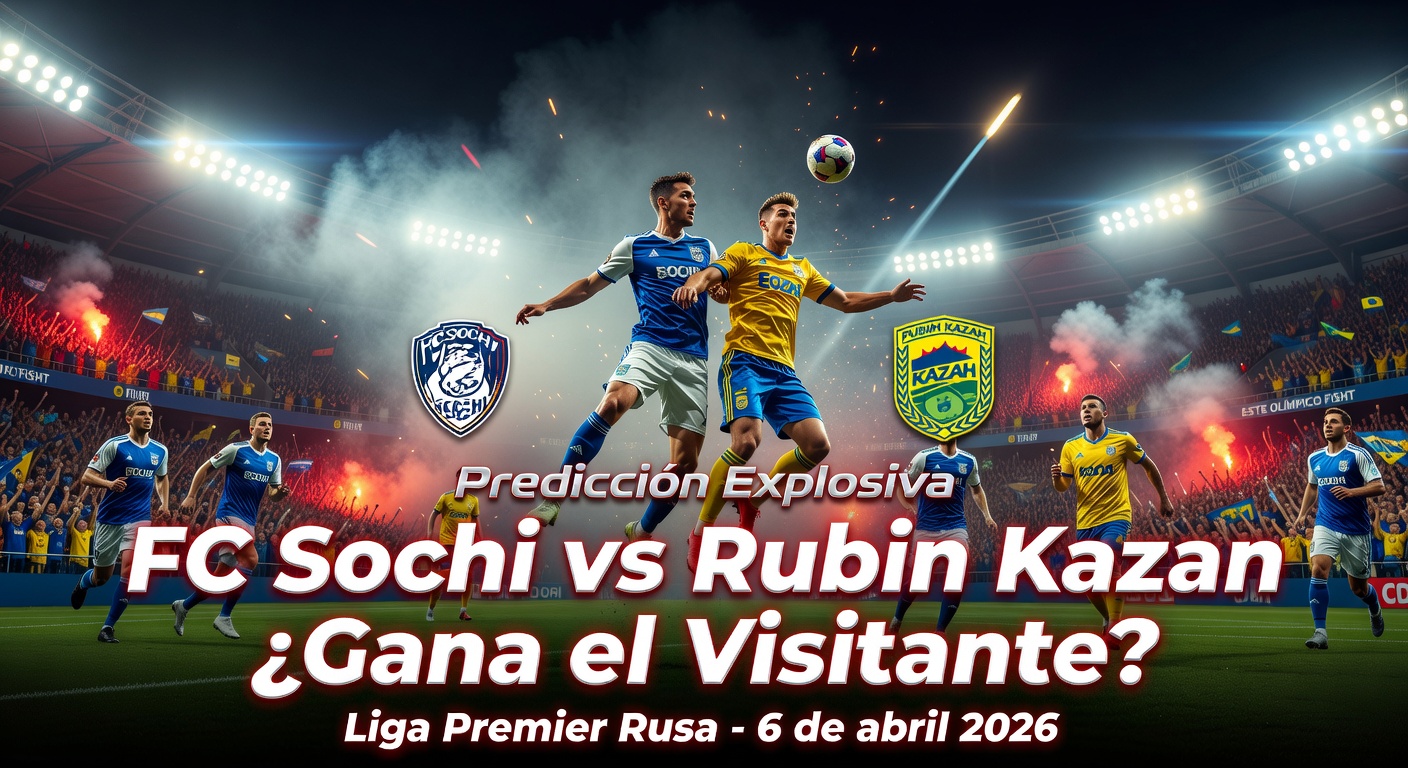FC Sochi vs Rubin Pronóstico / Prediction