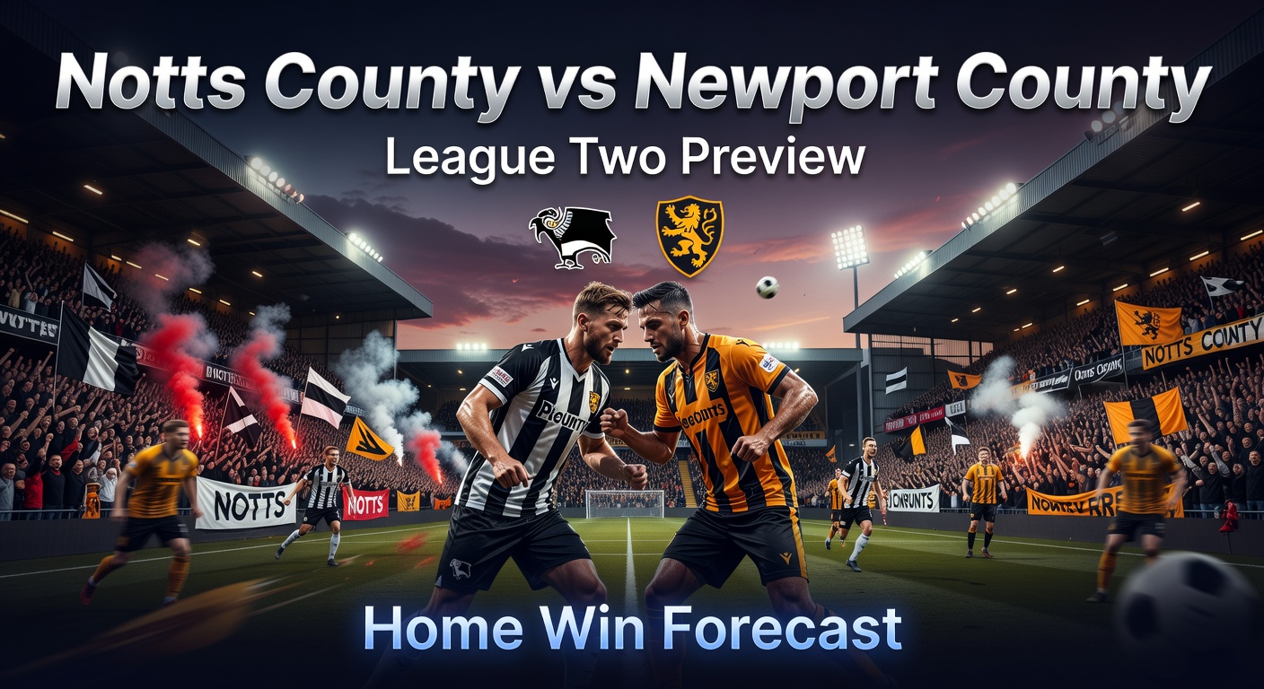 Notts County vs Newport County Pronóstico / Prediction