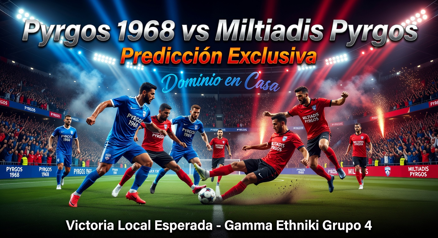 Pyrgos 1968 vs Miltiadis Pyrgos Pronóstico / Prediction