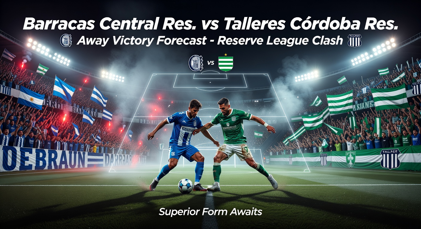 Barracas Central Res. vs Talleres Córdoba Res. Pronóstico / Prediction