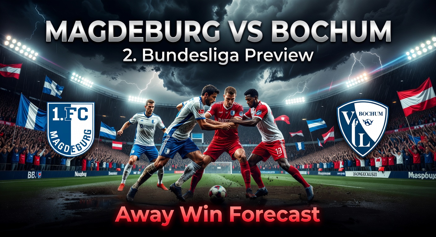 1. FC Magdeburg vs VfL Bochum Pronóstico / Prediction