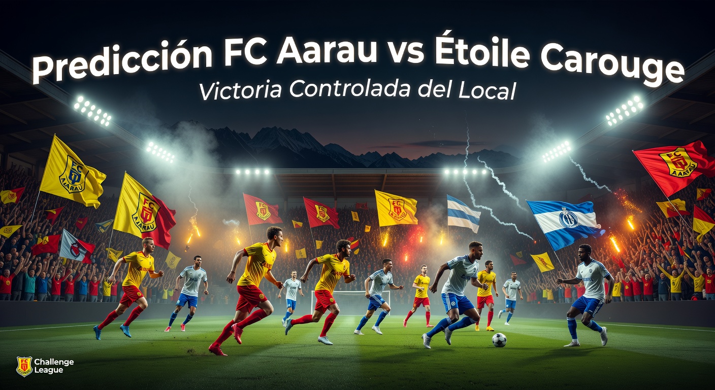 FC Aarau vs Étoile Carouge Pronóstico / Prediction