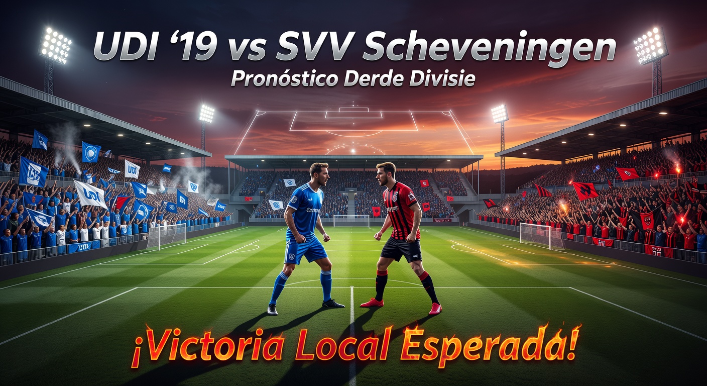 UDI '19 vs SVV Scheveningen Pronóstico / Prediction