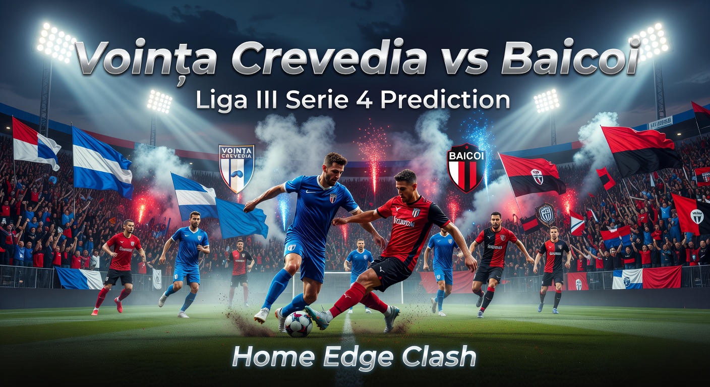 Voința Crevedia vs Baicoi Pronóstico / Prediction