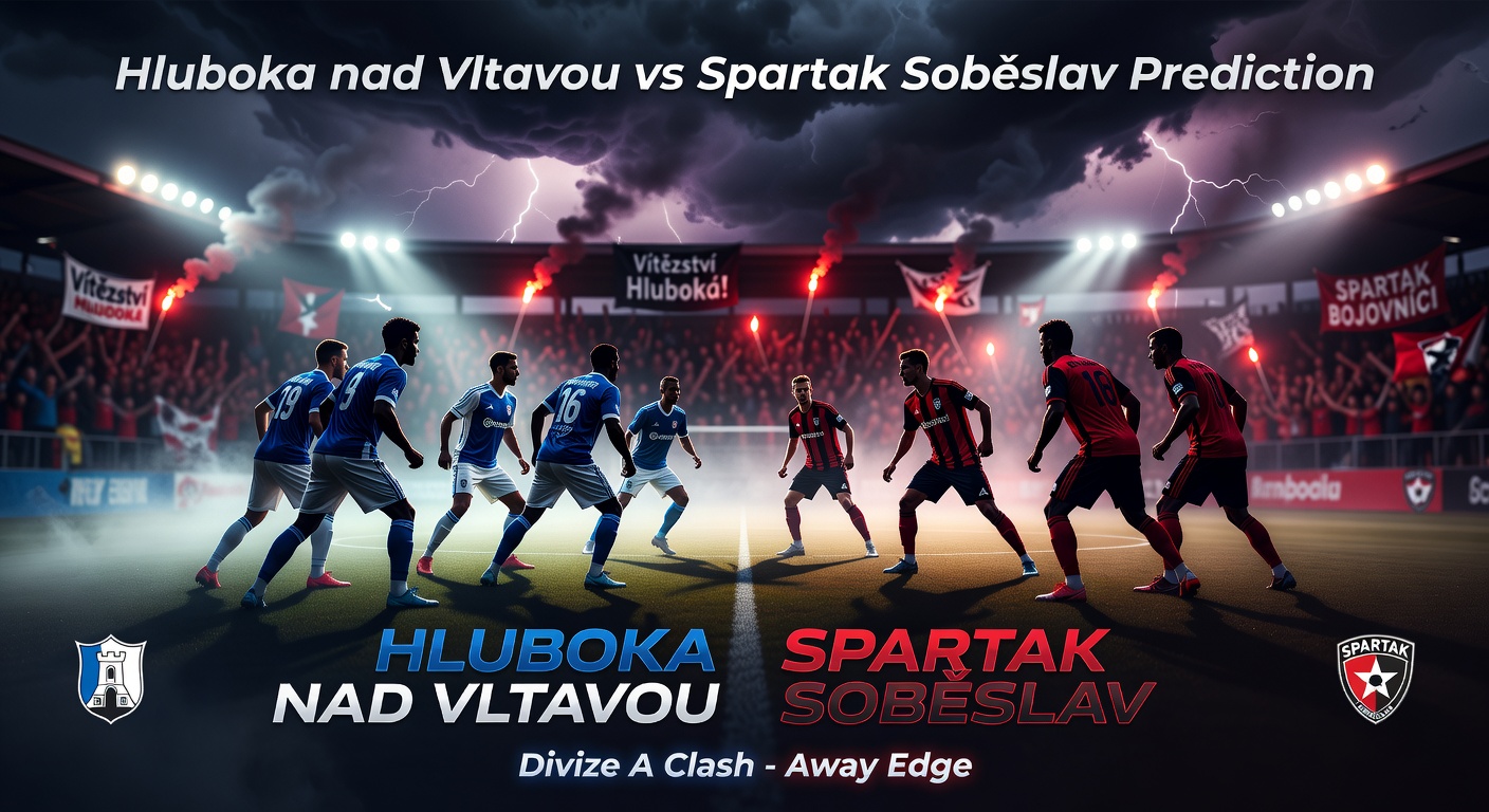 Hluboka nad Vltavou vs Spartak Soběslav Pronóstico / Prediction