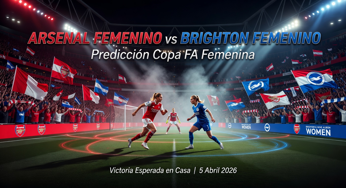 Arsenal W vs Brighton W Pronóstico / Prediction