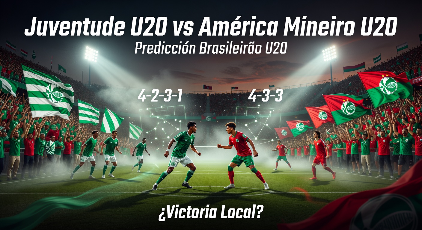 Juventude U20 vs América Mineiro U20 Pronóstico / Prediction