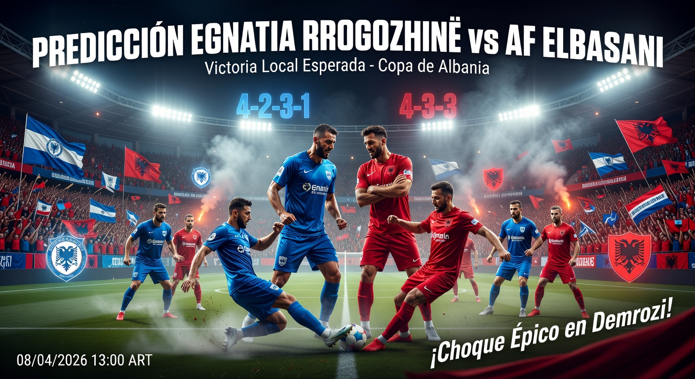 Egnatia Rrogozhinë vs AF Elbasani Pronóstico / Prediction