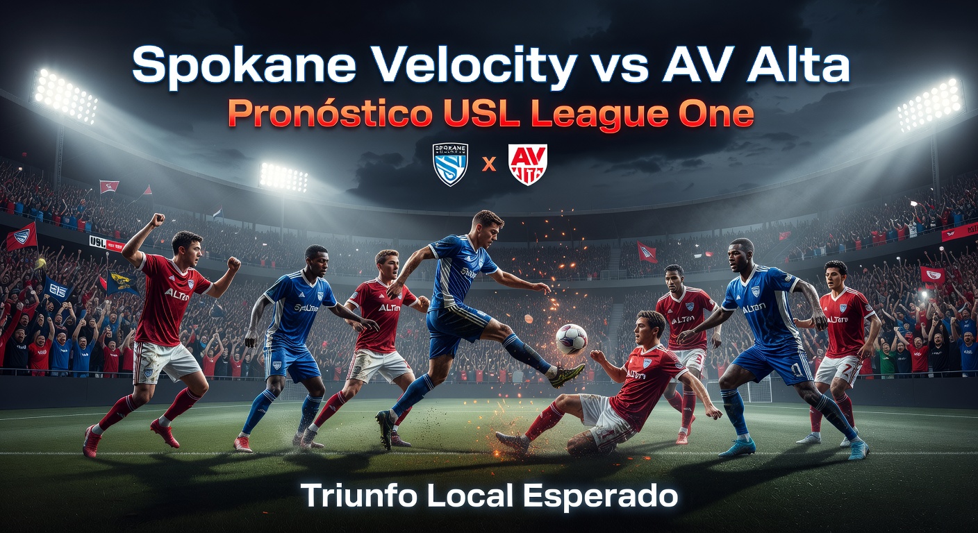 Spokane Velocity vs Alta Pronóstico / Prediction