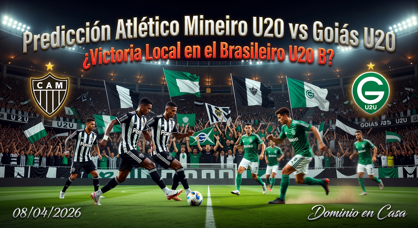 Atlético Mineiro U20 vs Goiás U20 Pronóstico / Prediction