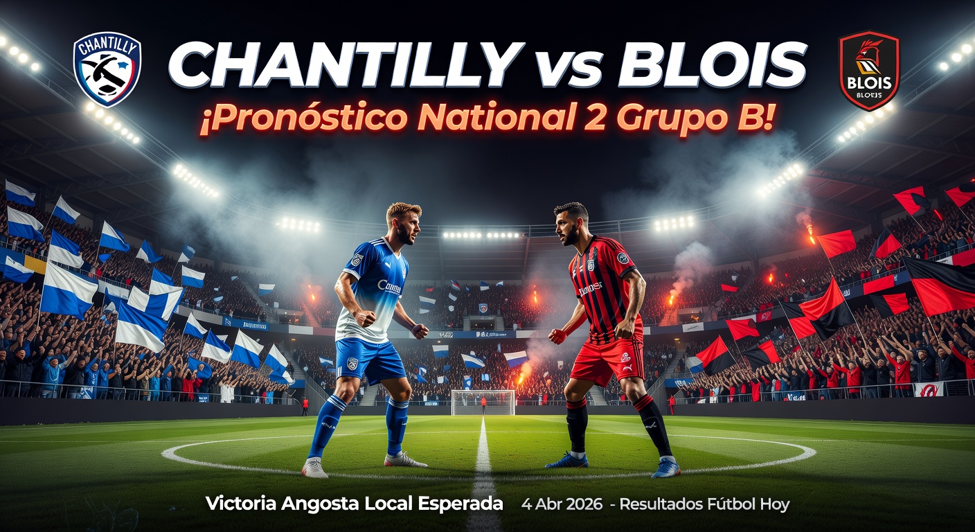 Chantilly vs Blois Pronóstico / Prediction
