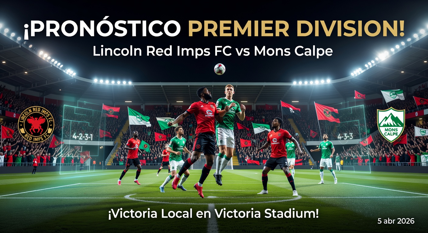 Lincoln Red Imps FC vs Mons Calpe Pronóstico / Prediction