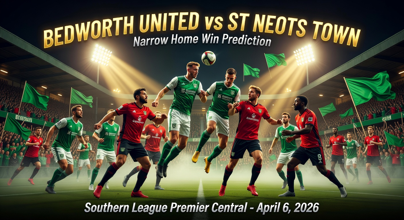 Bedworth United vs St Neots Town Pronóstico / Prediction