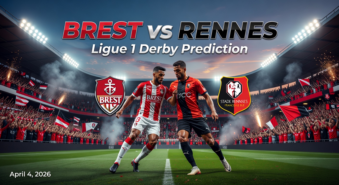 Stade Brestois 29 vs Rennes Pronóstico / Prediction