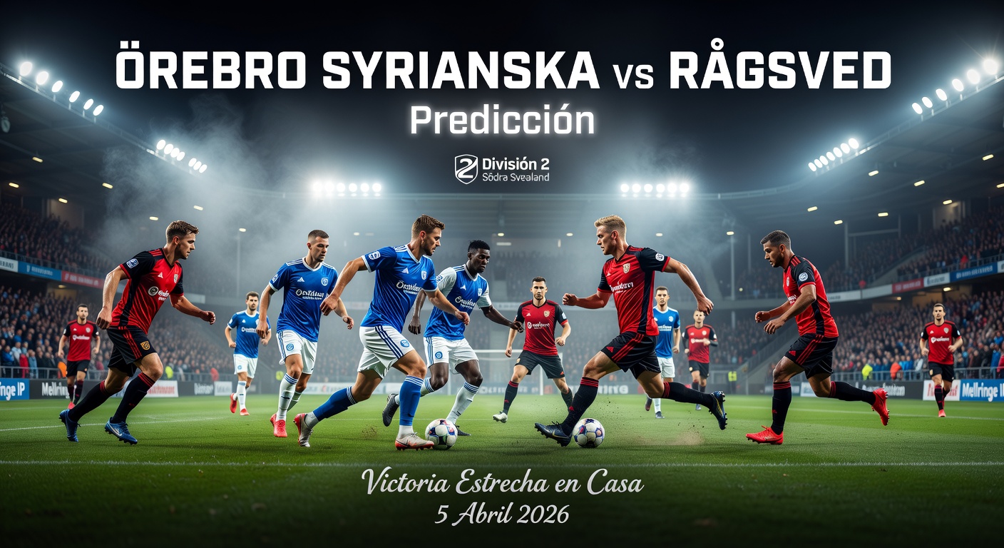 Örebro Syrianska vs Rågsved Pronóstico / Prediction