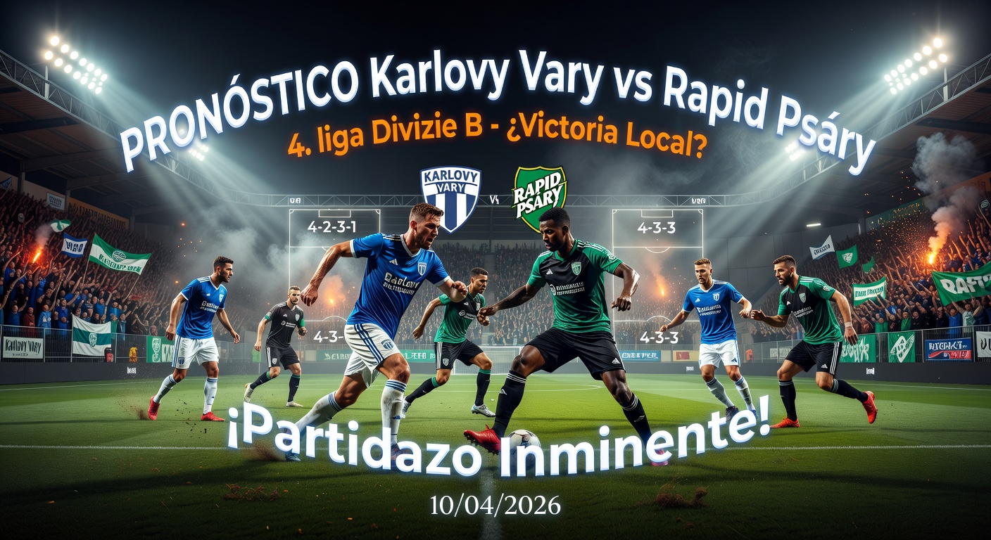 Karlovy Vary vs Rapid Psáry Pronóstico / Prediction