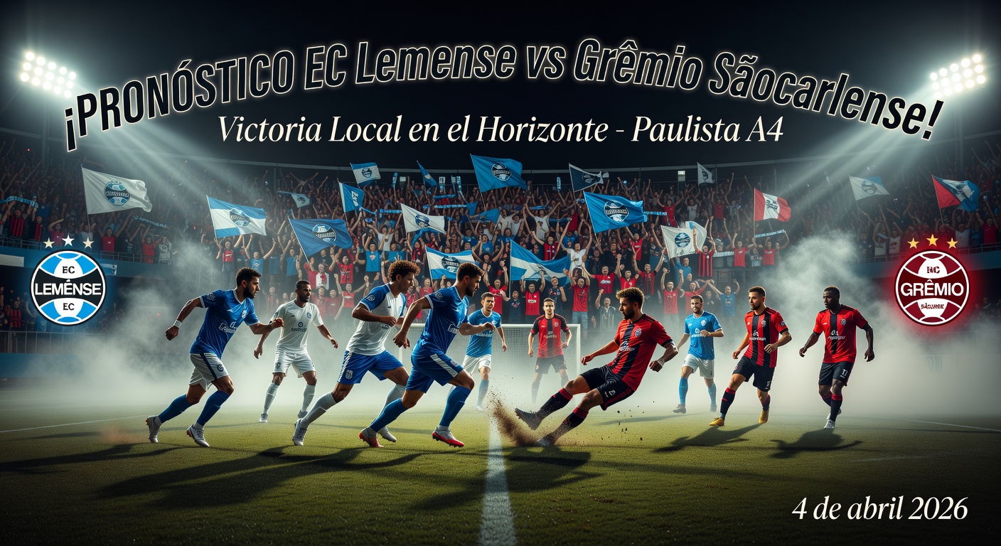 EC Lemense vs Grêmio Sãocarlense Pronóstico / Prediction