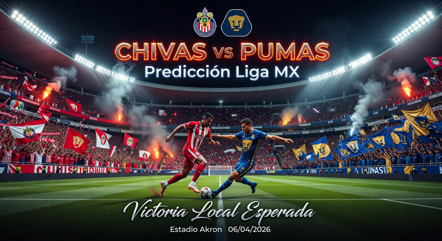 Guadalajara Chivas vs U.N.A.M. - Pumas Pronóstico / Prediction