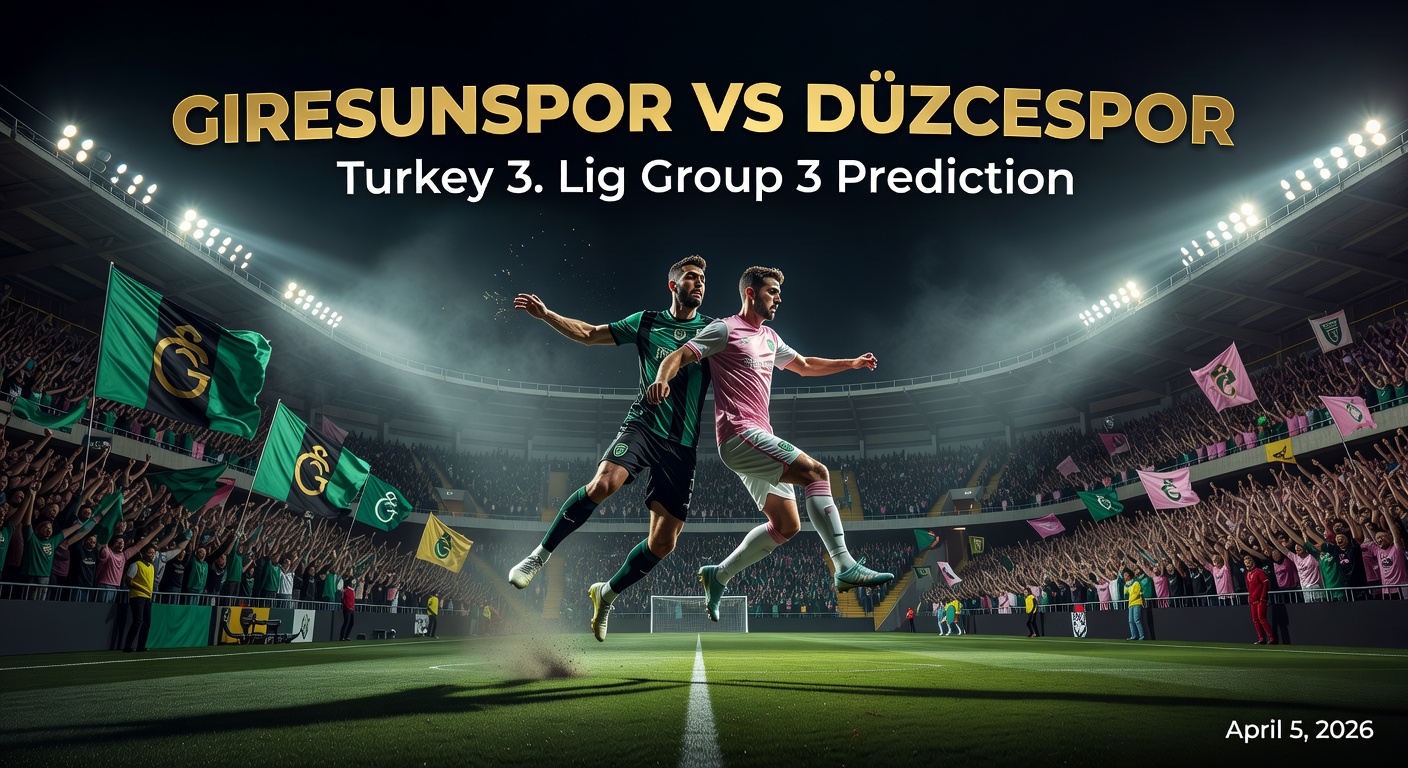 Giresunspor vs Düzcespor Pronóstico / Prediction