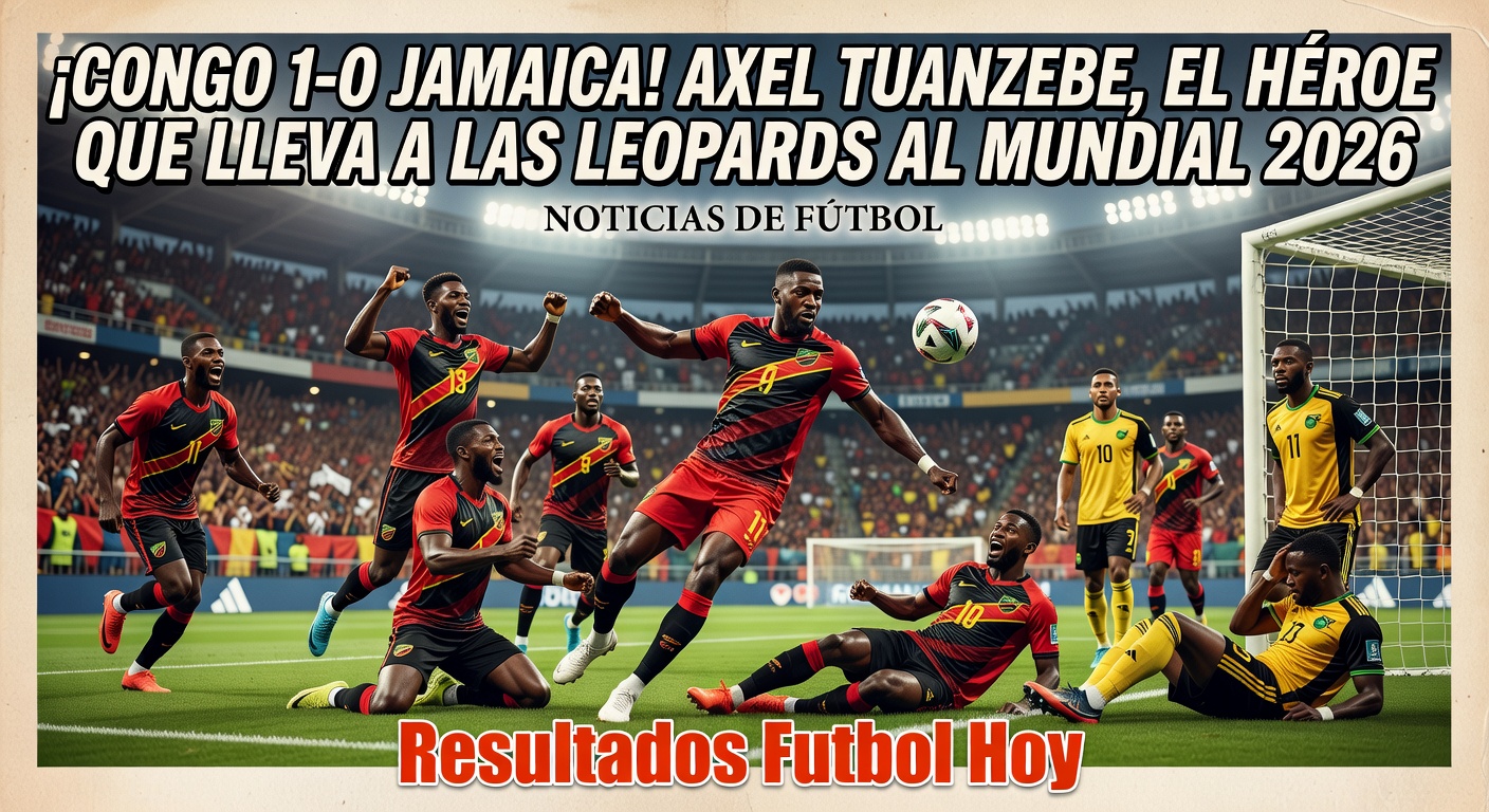 DR Congo qualify for 2026 World Cup after 52 years