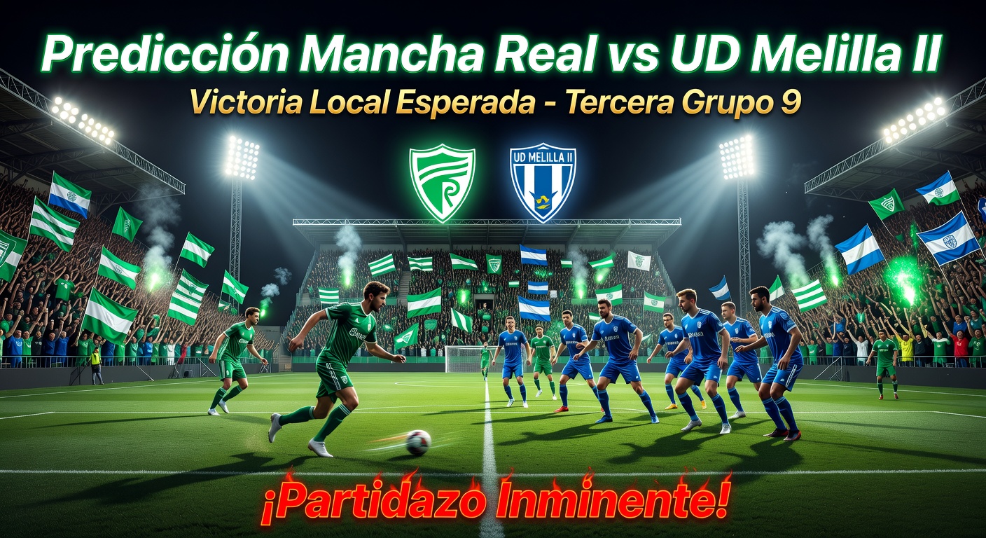 Mancha Real vs UD Melilla II Pronóstico / Prediction