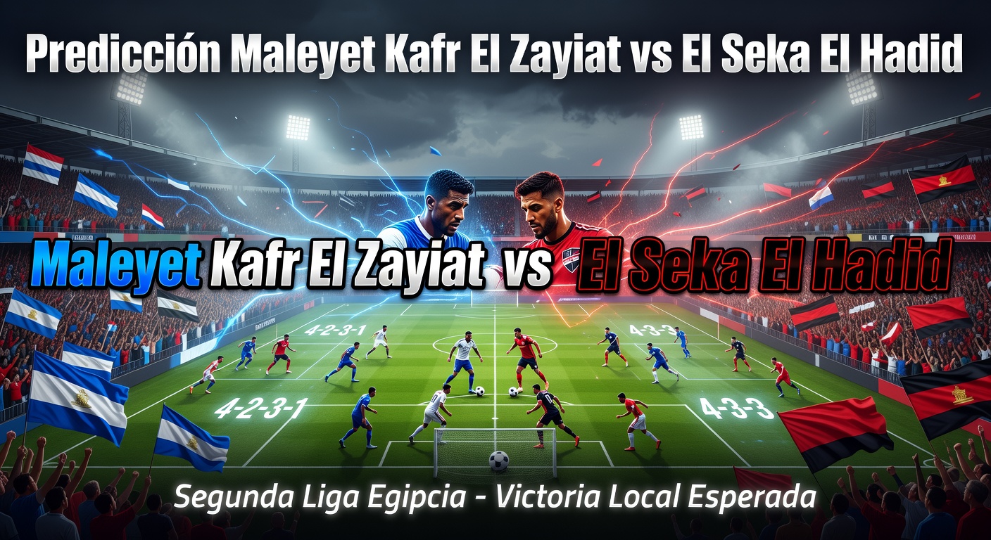 Maleyet Kafr El Zayiat vs El Seka El Hadid Pronóstico / Prediction