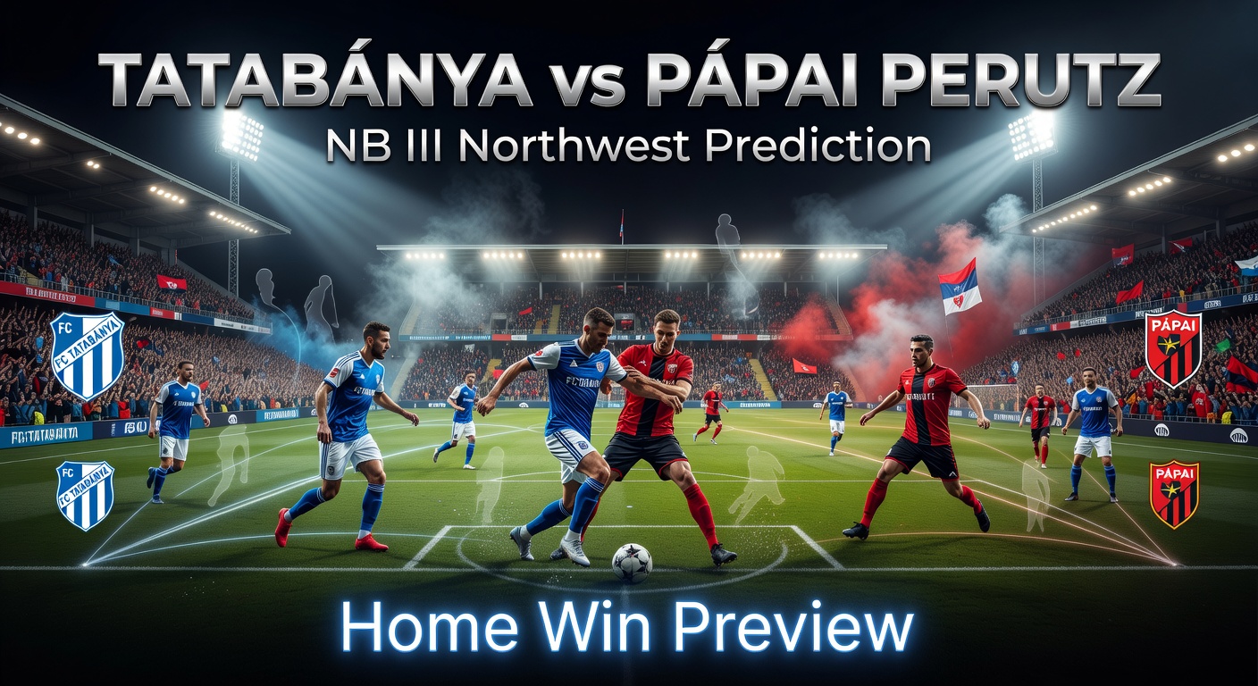 Tatabánya vs Pápai Perutz Pronóstico / Prediction